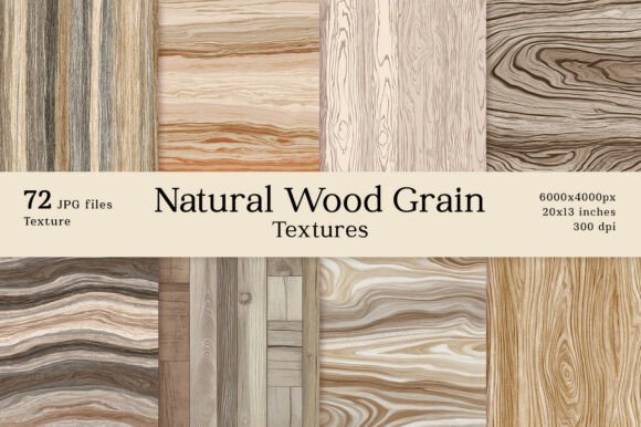 Download 72 Natural Wood Grain Textures - Natural wood Collection