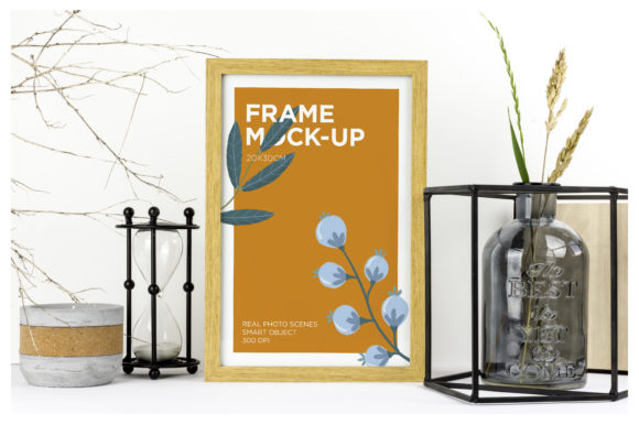 Download Natural Wood Frame Mockup - Natural wood Collection