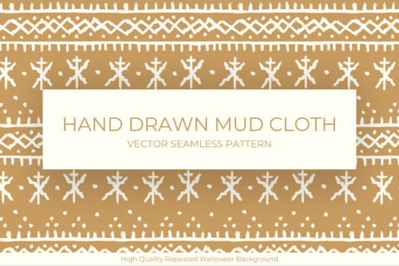 Download Hand Drawn Mud Cloth Pattern - Premium Resources